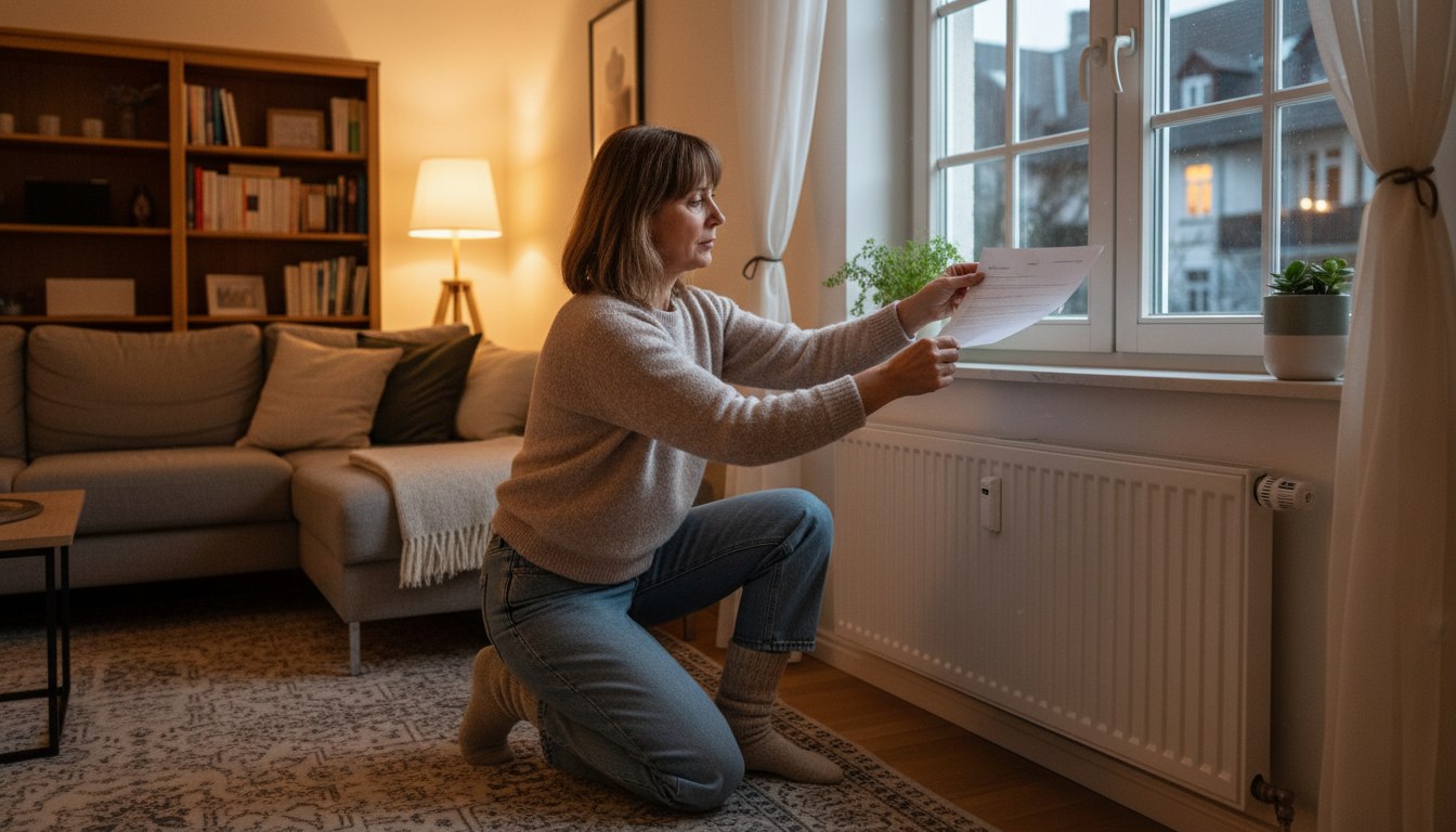 Der einfache Papiertrick für warme Füße im Wohnzimmer