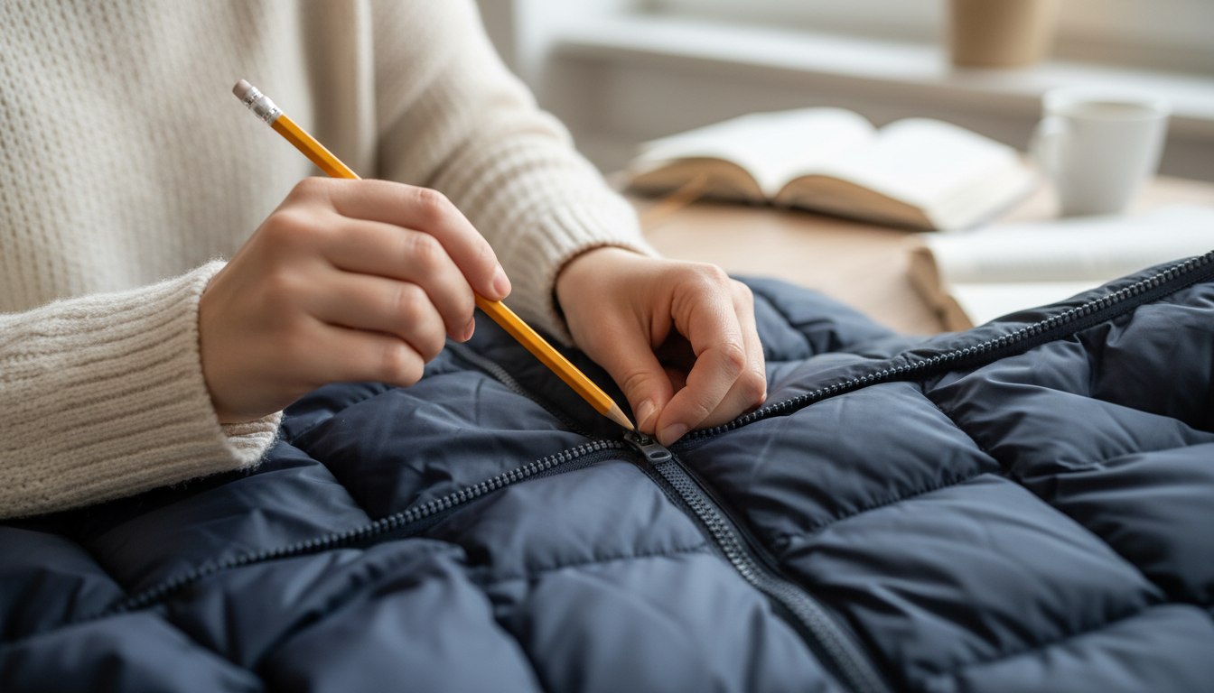 Der lautlose Widerstand beim Anziehen: Ein kleiner Trick für hakende Reißverschlüsse