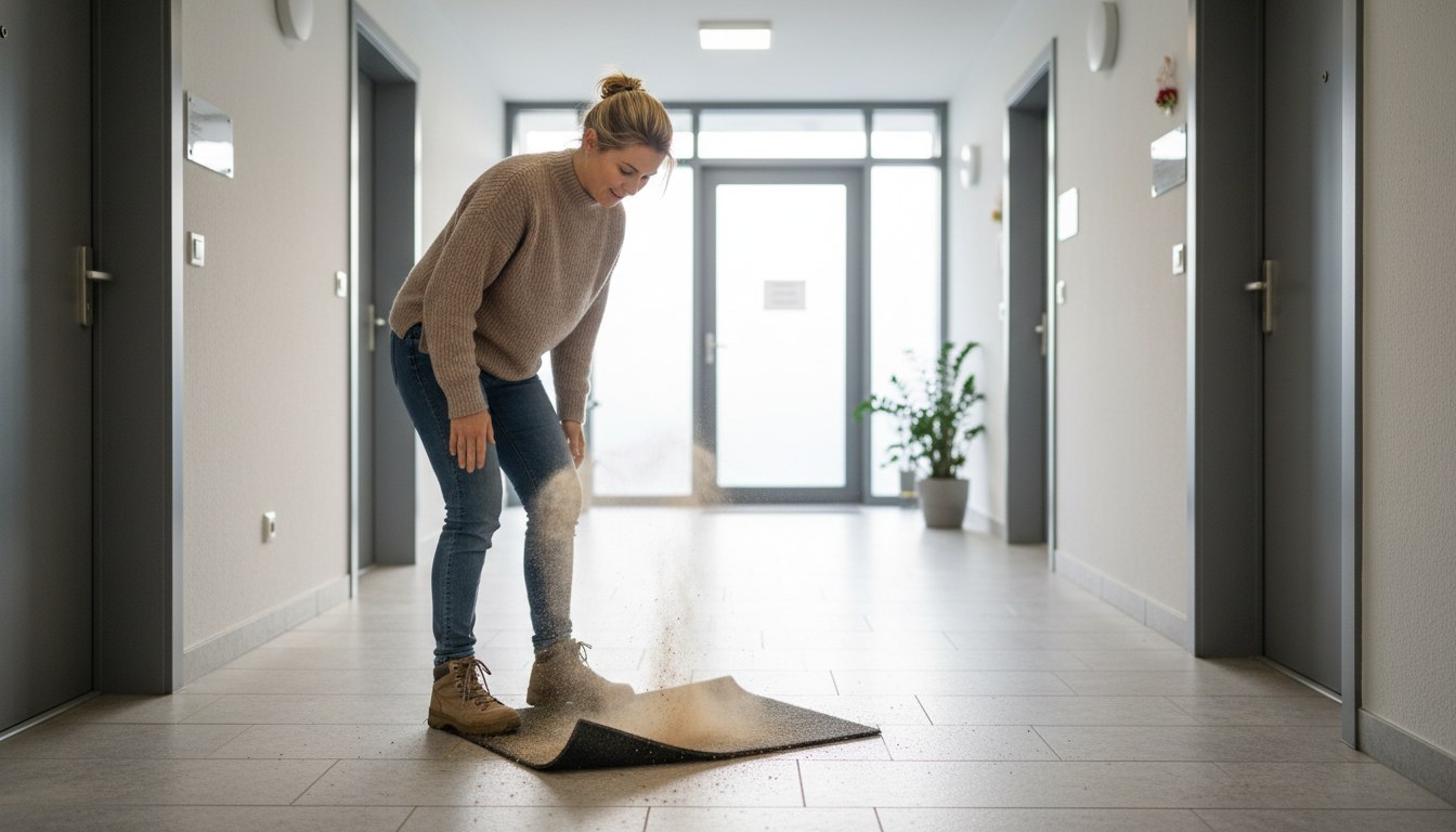 Die Staubfalle vor der Haustür: Warum kurzes Abstreifen oft nicht reicht