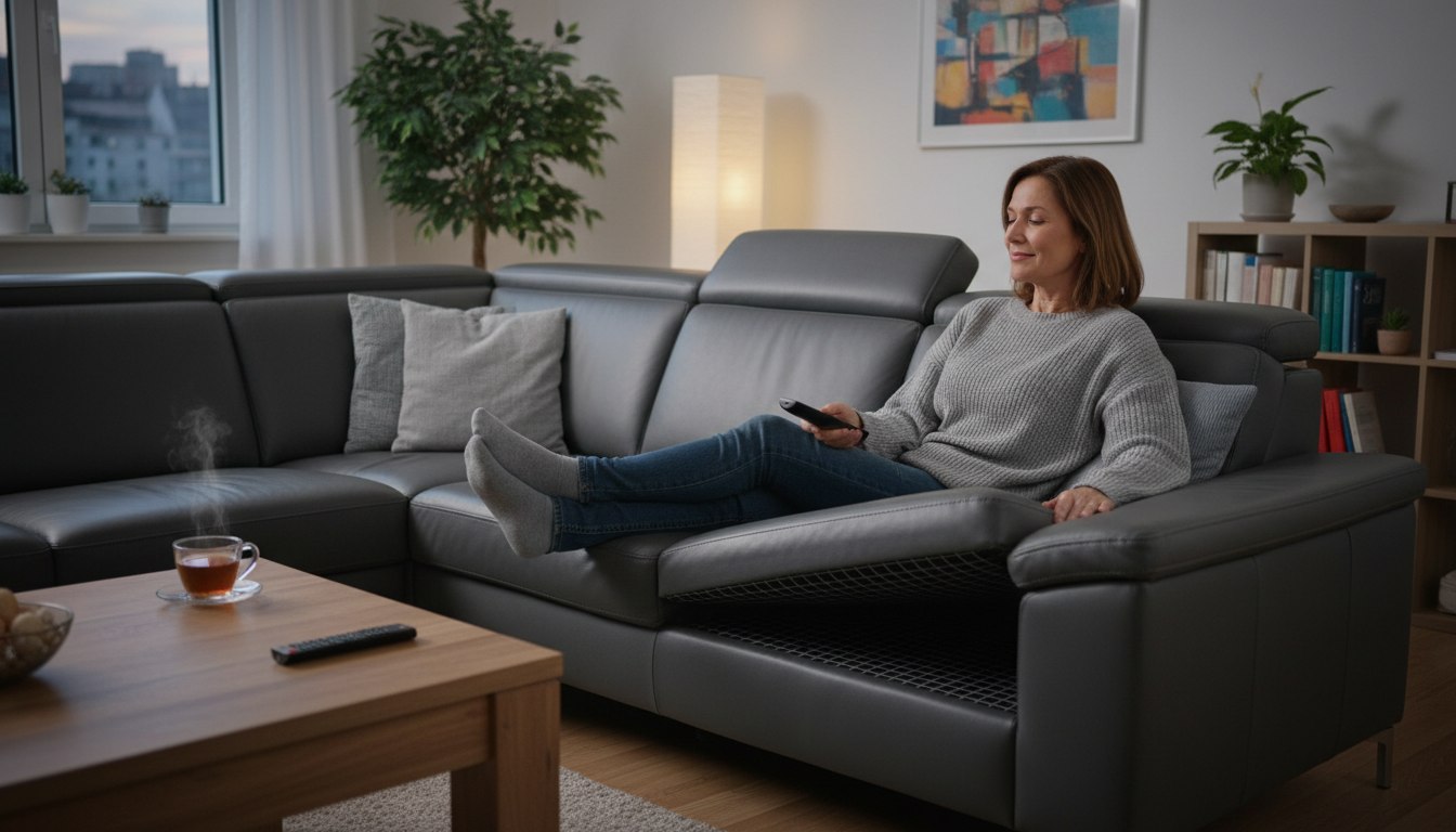 Die unsichtbare Bremse für das rutschende Sofa
