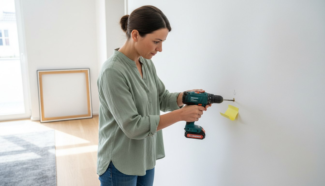 Der kleine Papier-Trick für saubere Wände beim Heimwerken