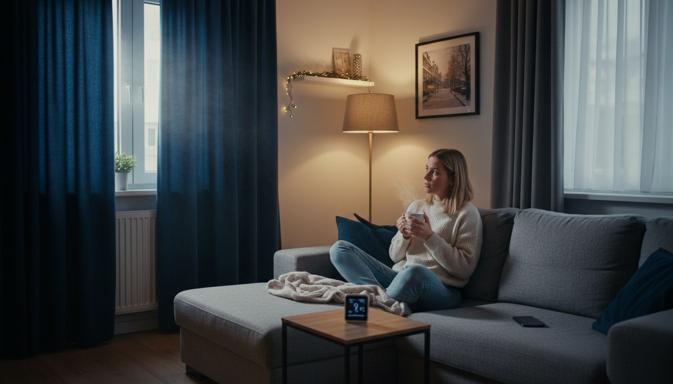 Der unsichtbare Wärmeklau: Warum der Vorhang oft zur Heizfalle wird