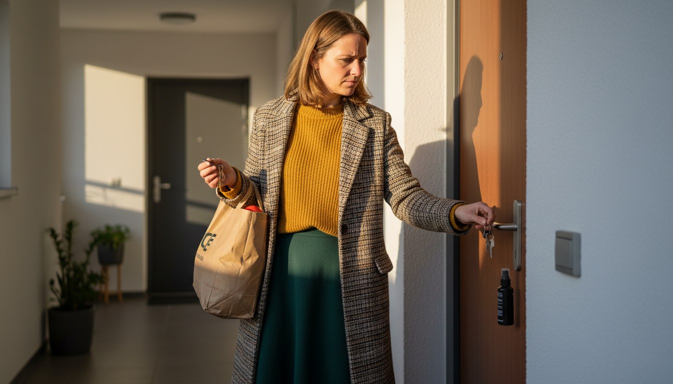 Das leise Knirschen beim Nachhausekommen