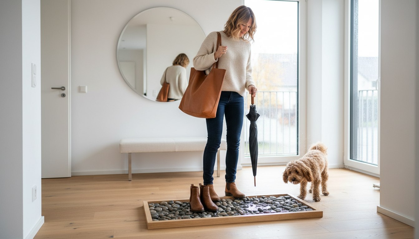 Warum ein Tablett voller Kieselsteine im Flur Wunder wirkt