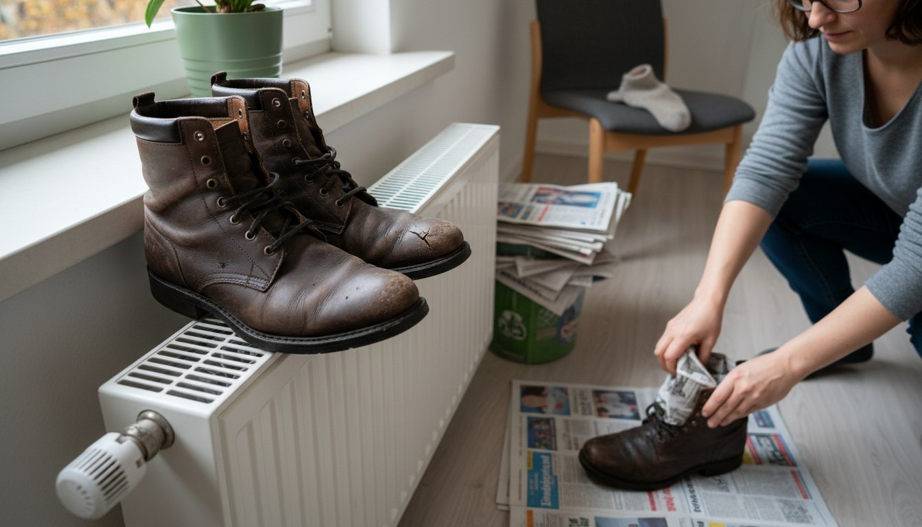 Das spröde Erwachen nach dem Regenspaziergang