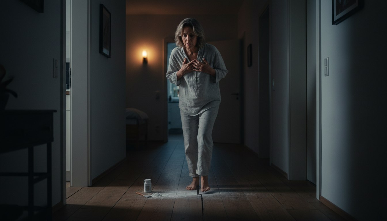 Es ist dieser eine Moment kurz nach Mitternacht, in dem die Stille des Hauses f…