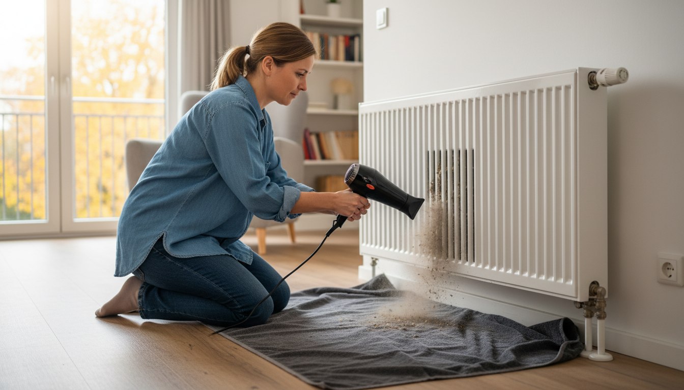 Wenn die Heizung zum Staubfänger wird