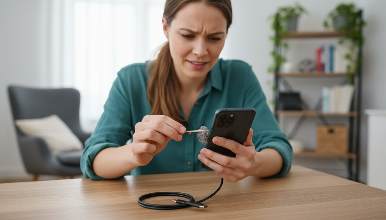 Der Griff zum Zahnstocher: Warum viele Handys zu Unrecht als defekt gelten