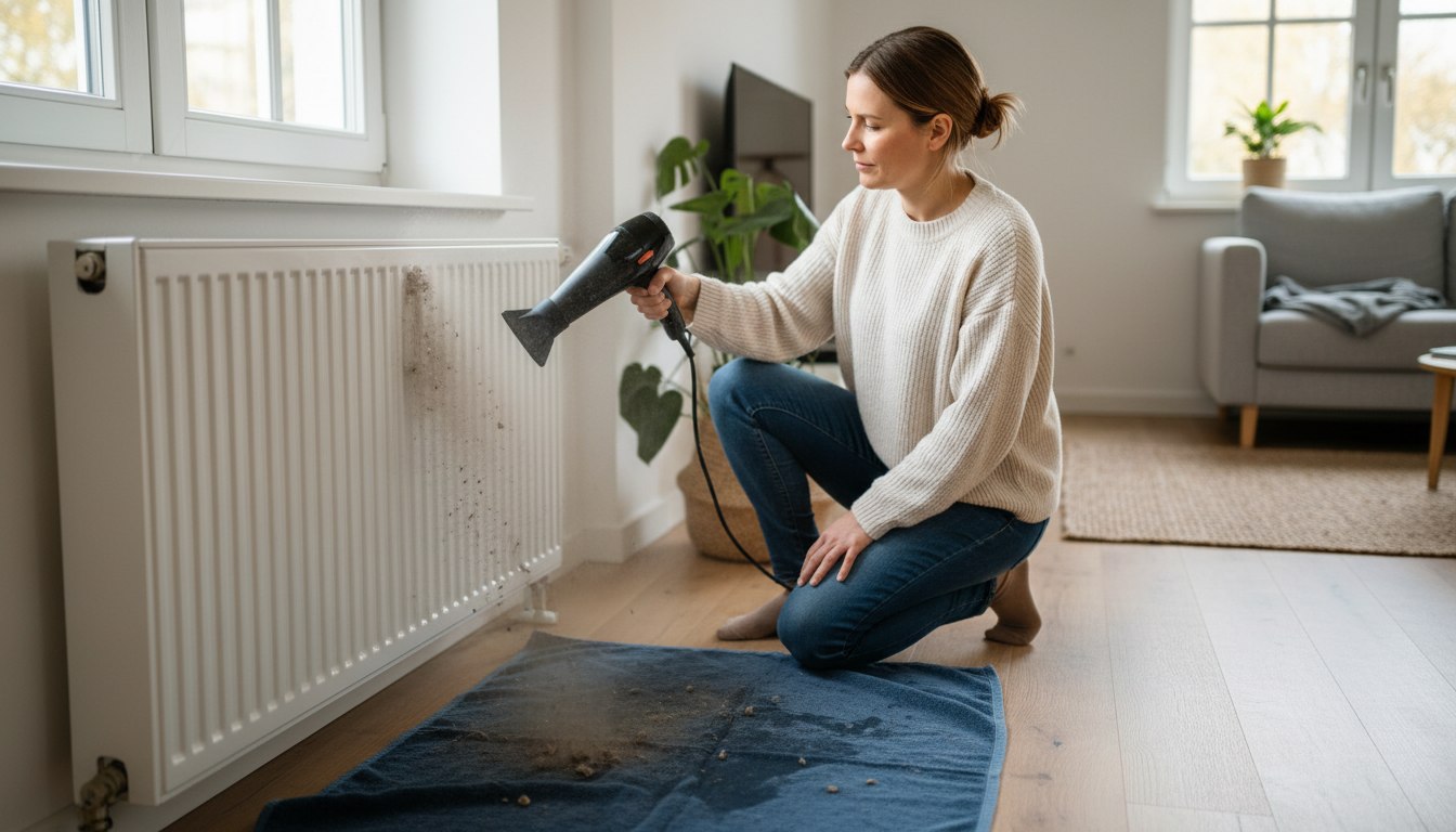 Der einfache Trick gegen den muffigen Geruch beim ersten Heizen