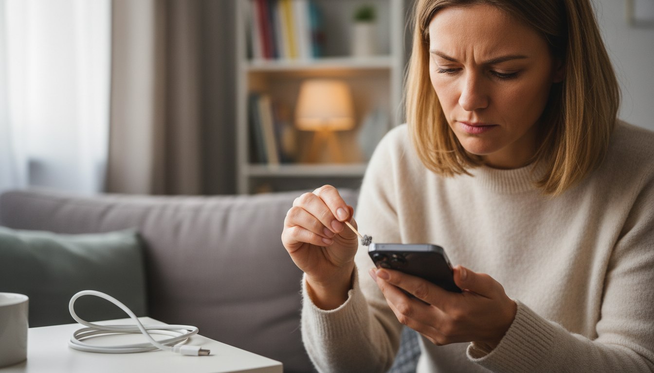 Warum das Handy-Ladekabel plötzlich nicht mehr richtig einrastet