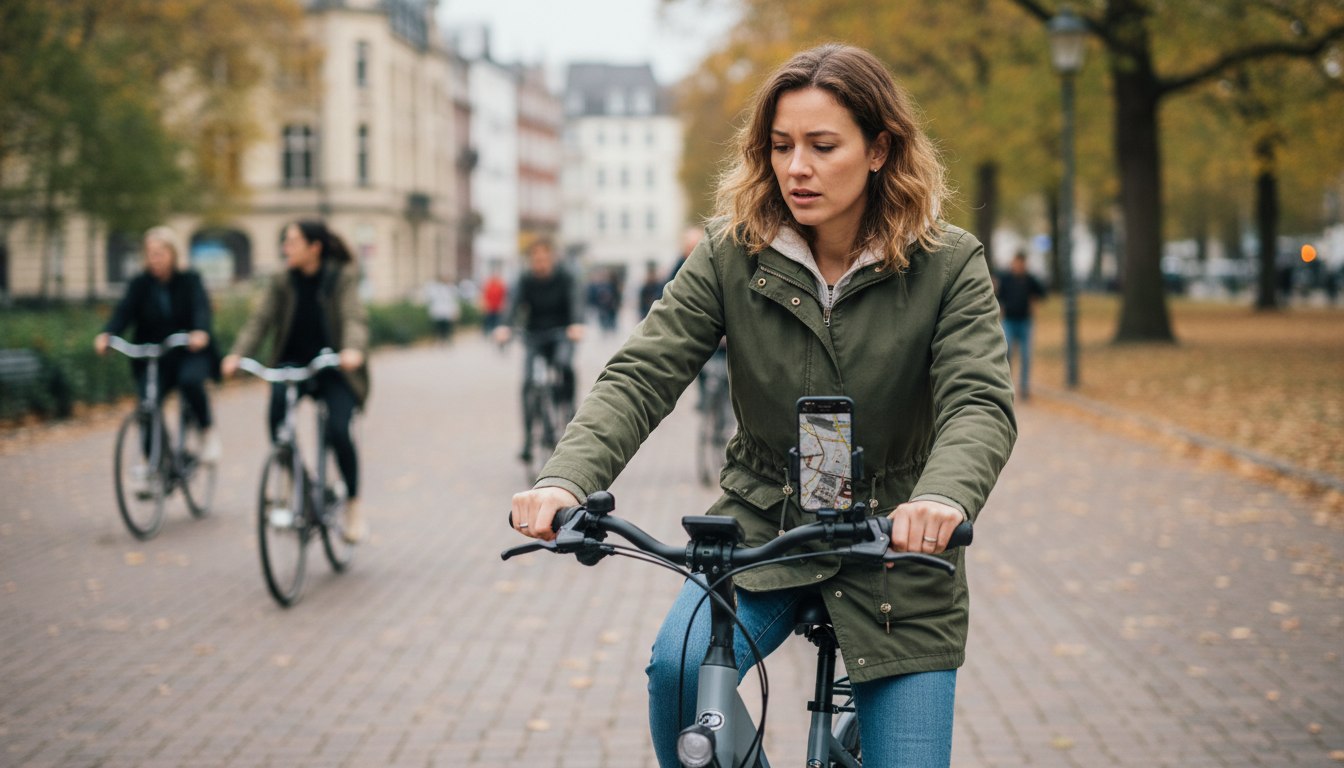 Das unsichtbare Zittern: Warum das Smartphone am Fahrradlenker zur teuren Falle werden kann