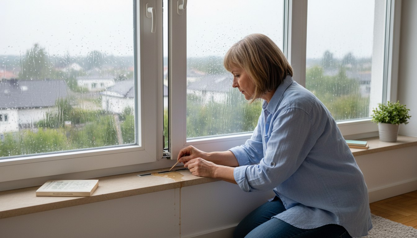Wenn der Regen plötzlich nach innen wandert