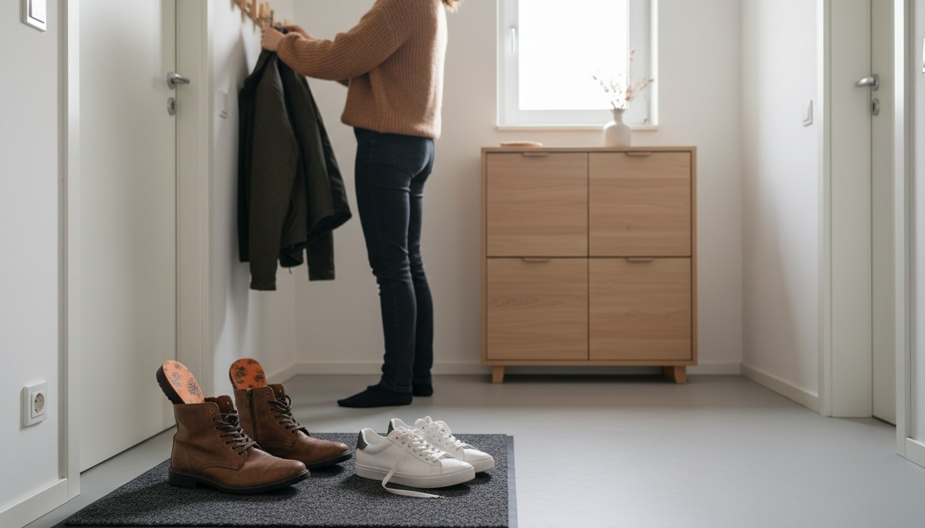 Das Geheimnis der trockenen Sohle: Warum Ihre Schuhe eine Wartezone brauchen