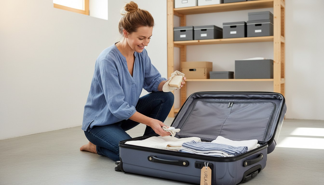 Das Geheimnis gegen den muffigen Beigeschmack beim Kofferpacken