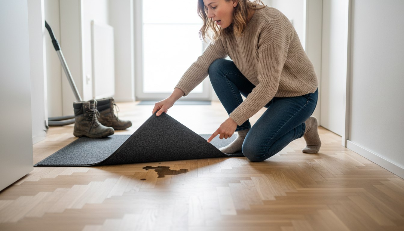 Der blinde Fleck direkt hinter der Haustür