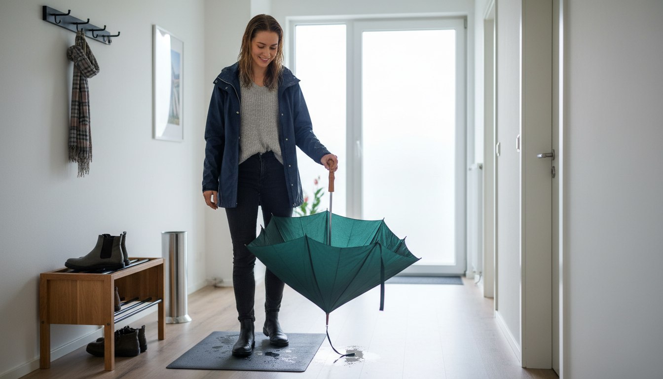 Warum der Schirmständer im Flur oft die falsche Wahl ist