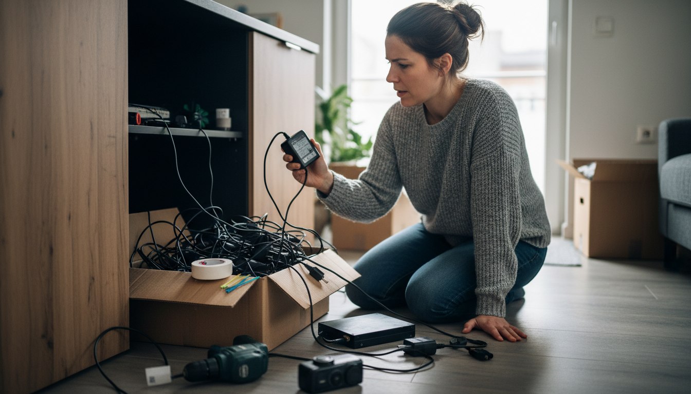 Das stille Rätsel der namenlosen schwarzen Stecker