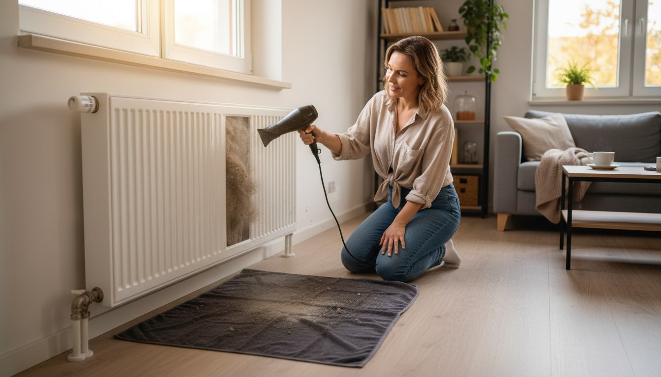 Der warme Hauch aus der Tiefe: Ein simpler Trick befreit die Heizung vom Staubschleier