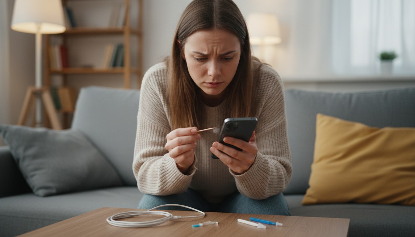 Kleiner Fussel, große Wirkung: Warum das Smartphone plötzlich beim Laden streikt