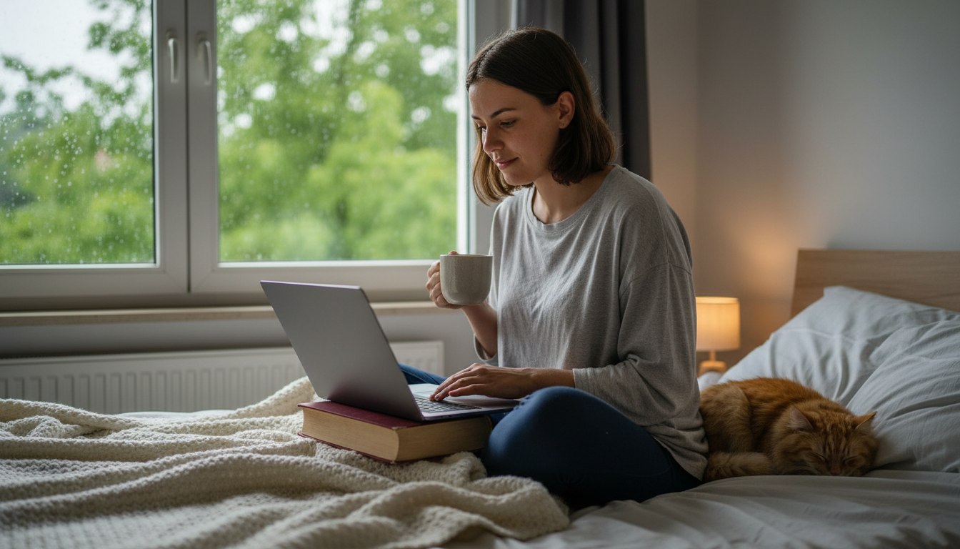 Das leise Surren auf der Bettdecke: Warum die Bequemlichkeit den Laptop-Akku stresst
