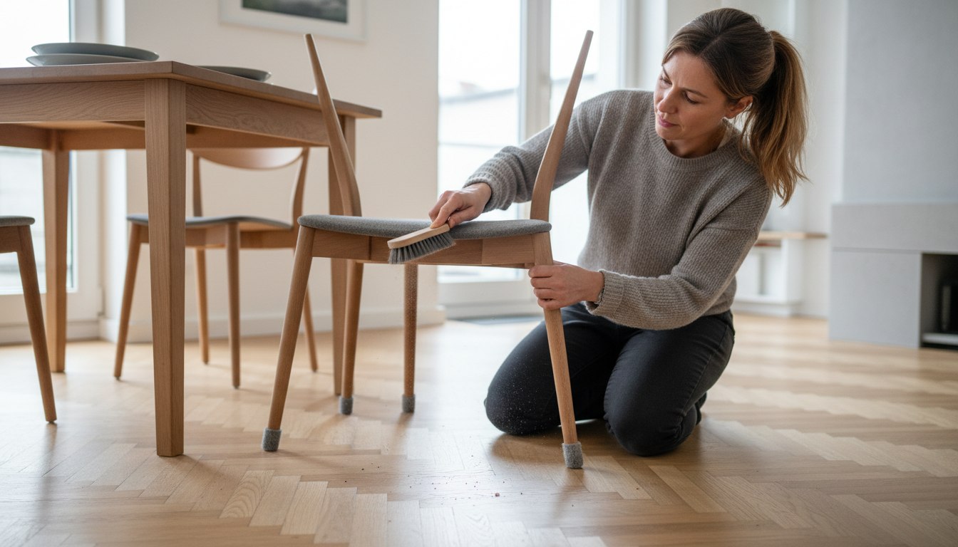 Warum der Filzgleiter plötzlich zum Schmirgelpapier wird