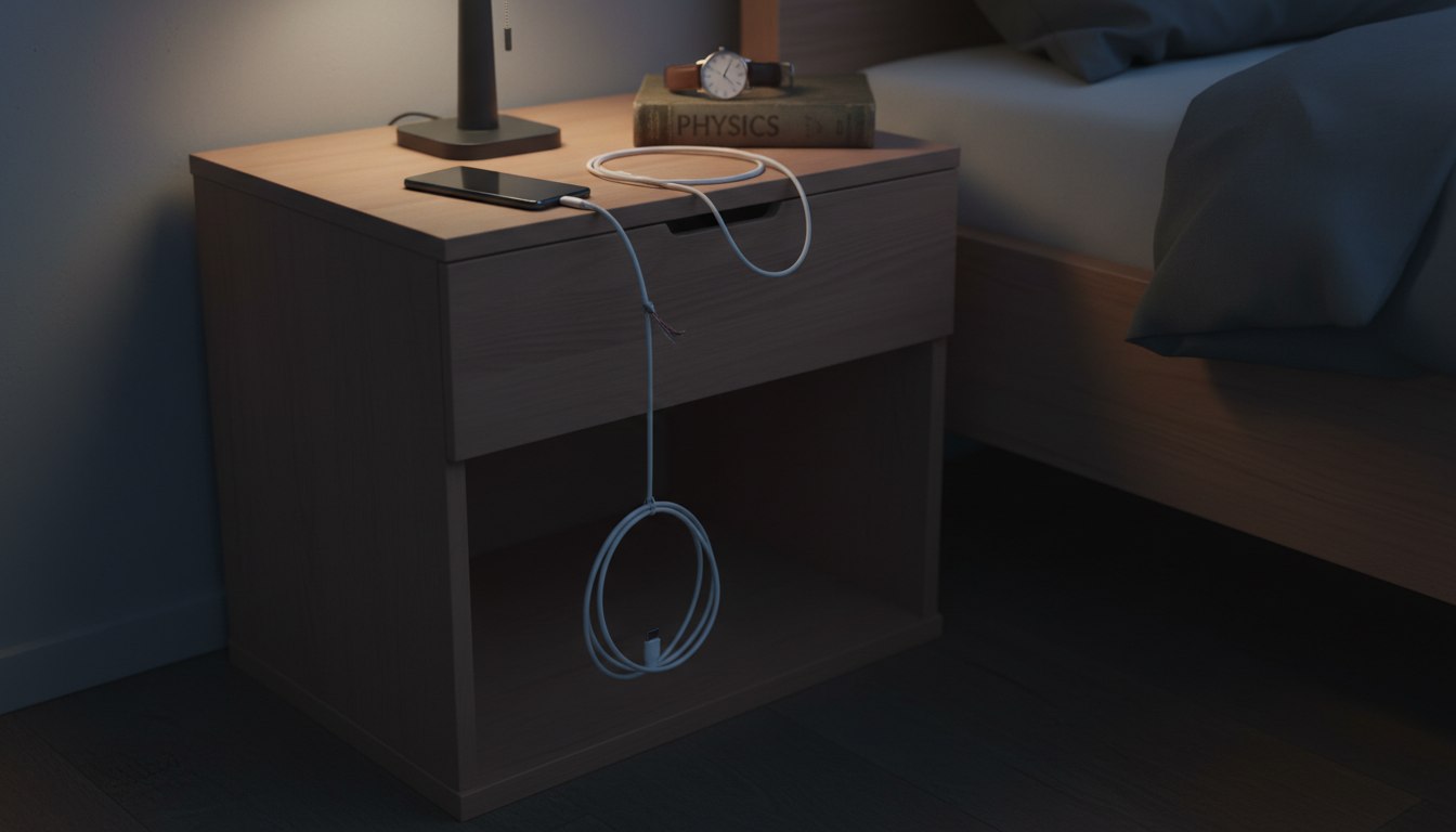 Warum das Handy-Ladekabel an der Kommodenkante langsam stirbt