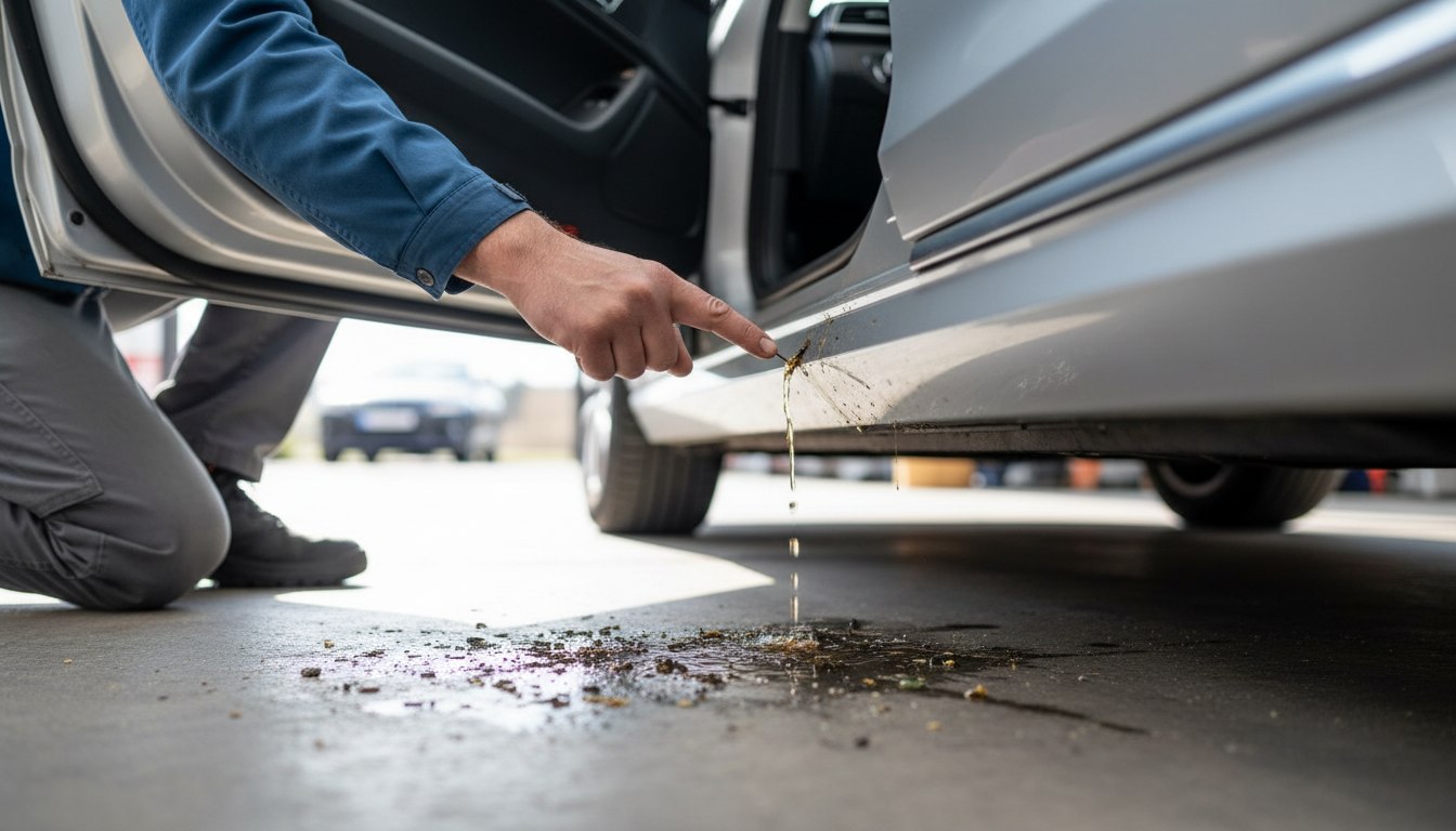 Das versteckte Wasserreservoir in der Autotür