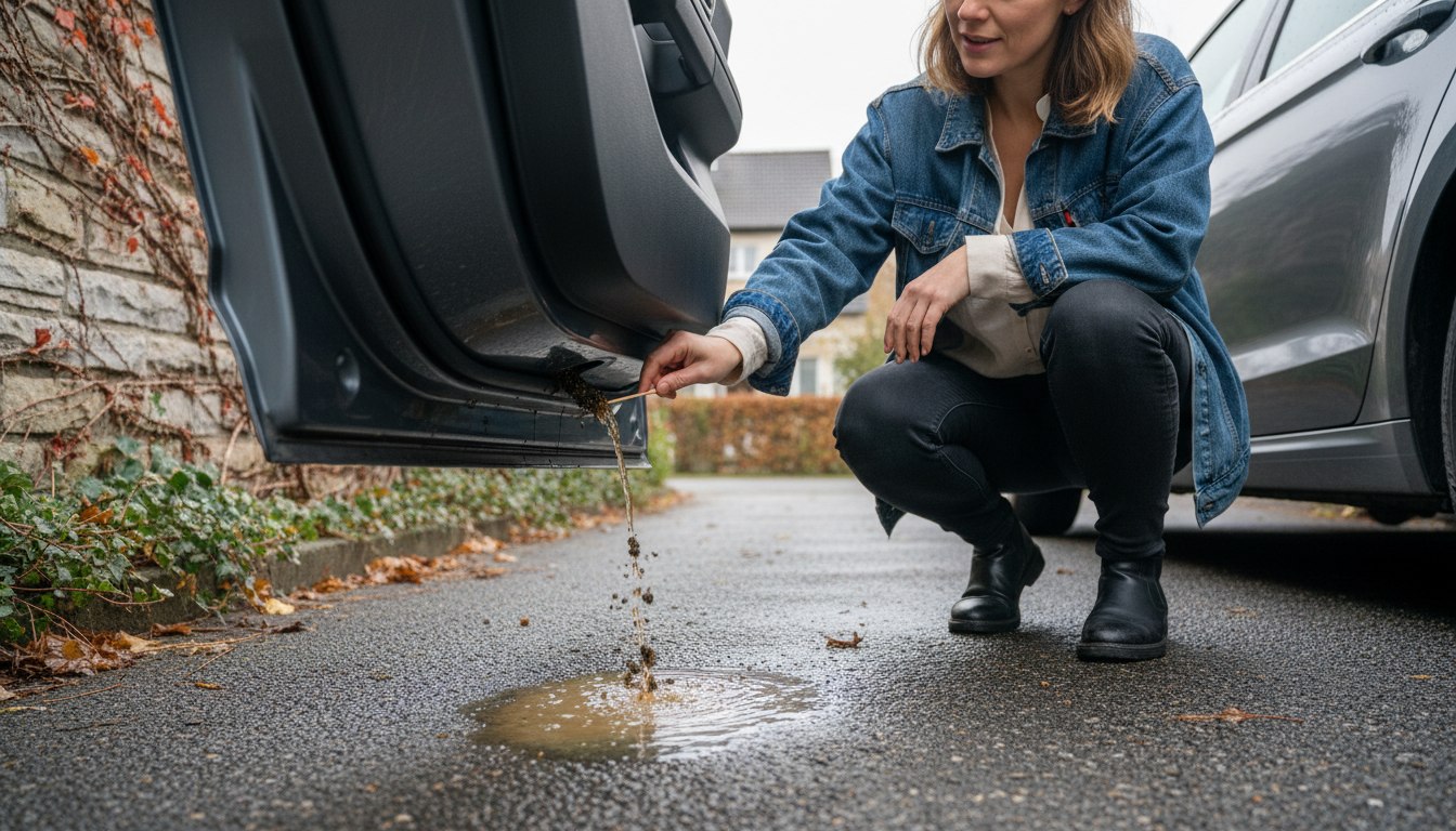 Warum die Autotür nach dem Regen manchmal Geräusche macht