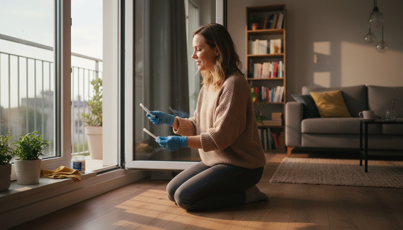 Wenn es am Fenster zieht: Ein kleiner Stift rettet das Raumklima