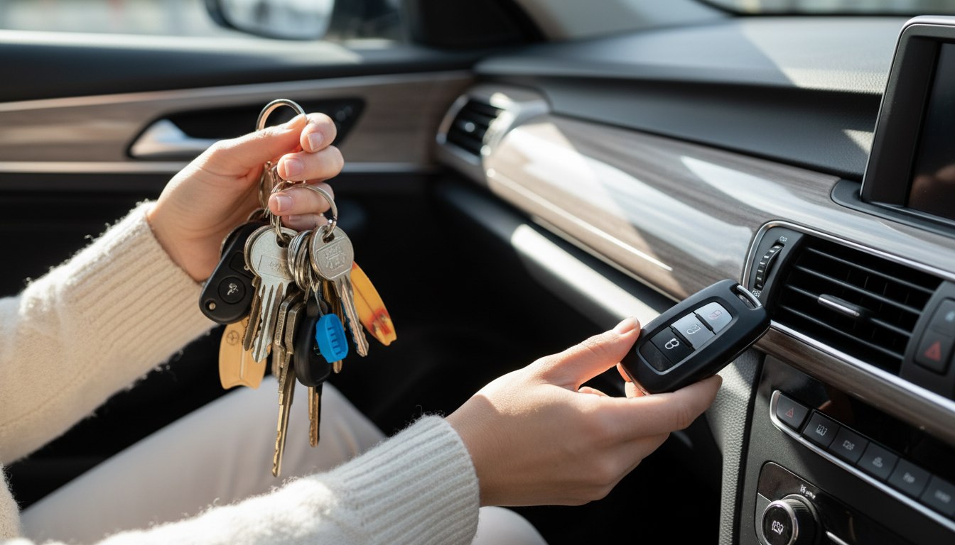 Warum der Autoschlüssel besser als Solist unterwegs ist