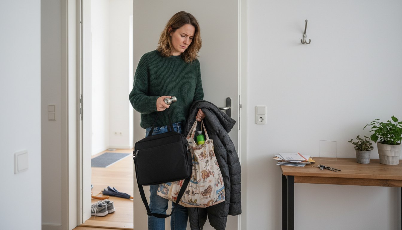 Warum die Türklinke kein Kleiderhaken ist