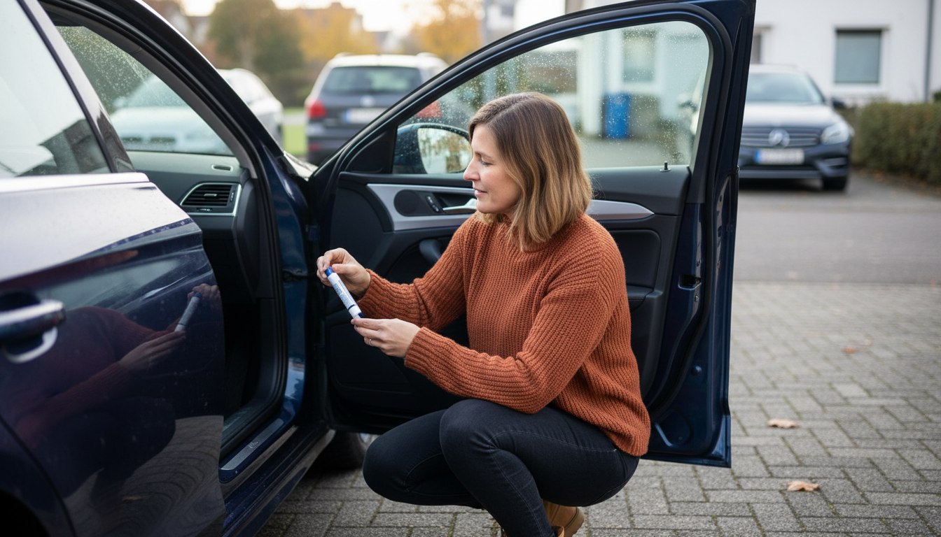 Warum ein kleiner Stift im Handschuhfach den herbstlichen Ärger mit der Autotür beendet