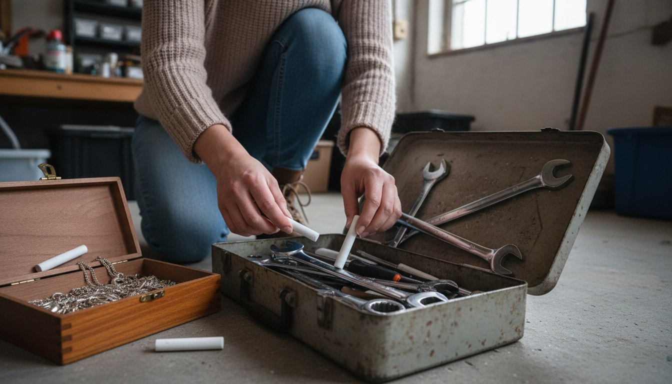 Warum ein Stück Kreide in der Werkzeugkiste Wunder wirkt