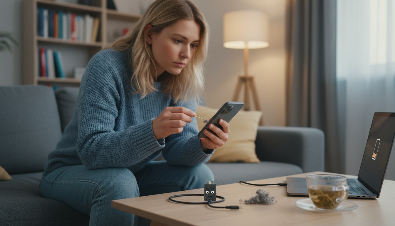 Wenn das Ladekabel plötzlich zum Geduldsspiel wird