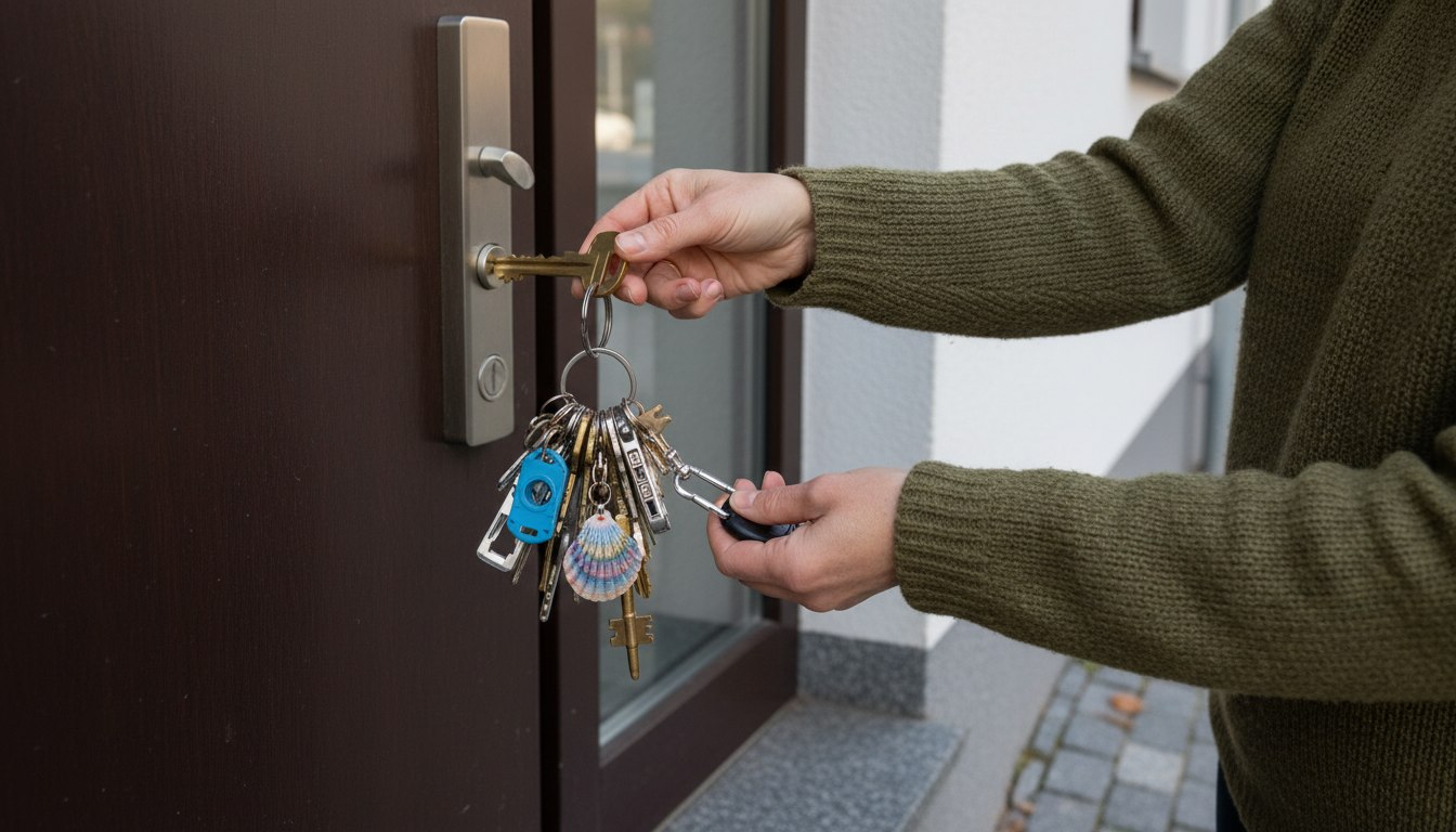 Wenn das Schloss plötzlich hakt: Warum unser Schlüsselbund oft eine Diät braucht