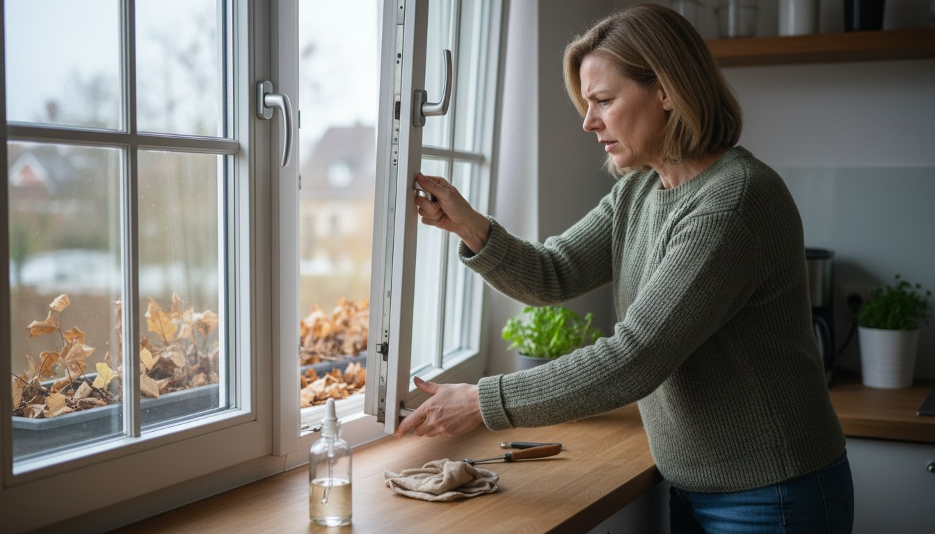 Wenn der Fenstergriff zum Kraftakt wird