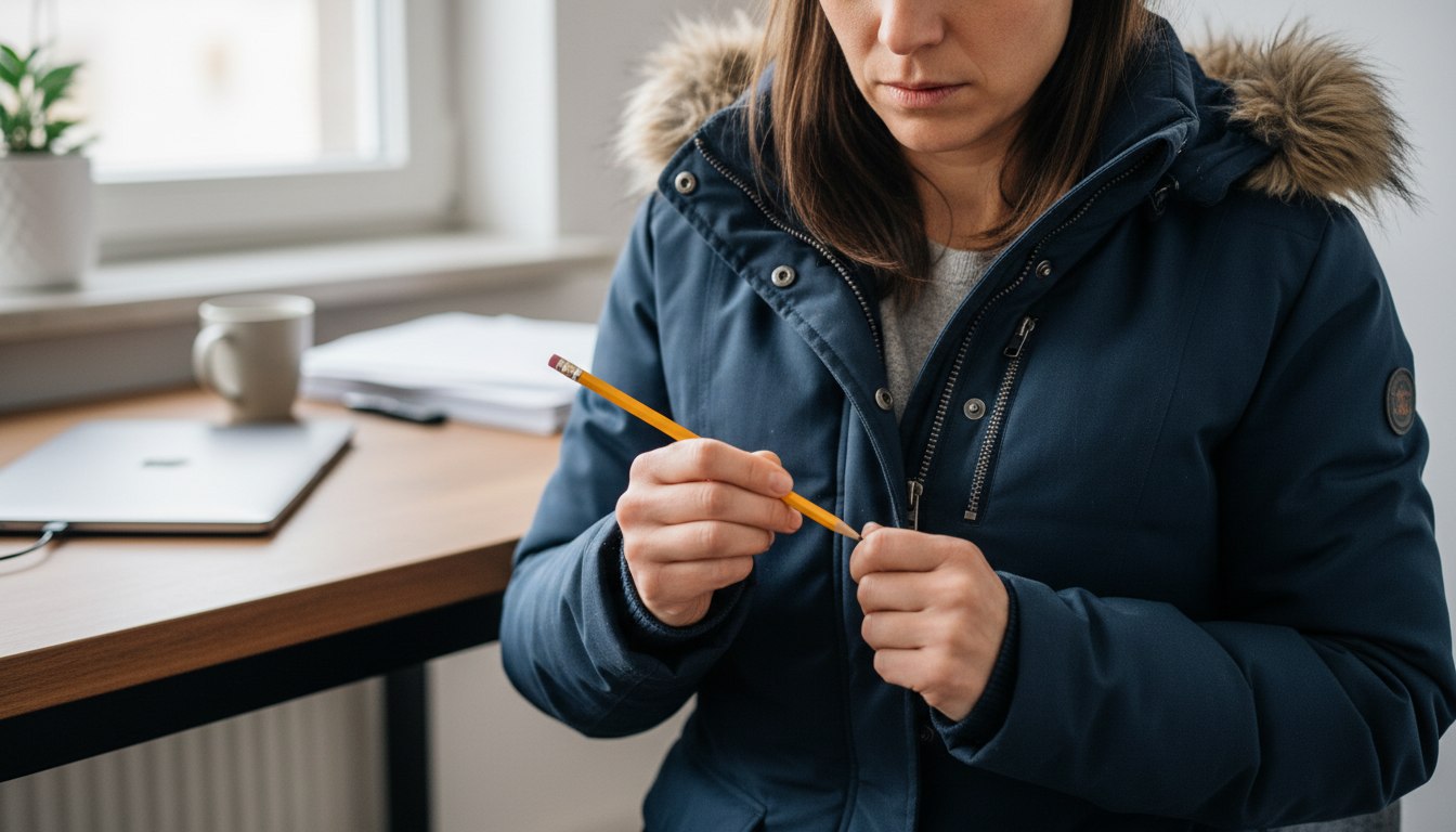 Wenn der Reißverschluss hakt – ein Griff zum Schreibtisch genügt